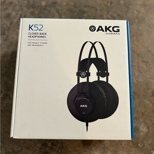 K52 Black Closed-Back Headphones